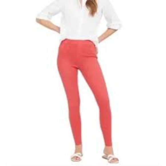 Spanx Coral High Rise Pull On Skinny Jeans - Picture 1 of 4
